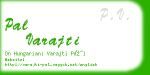 pal varajti business card